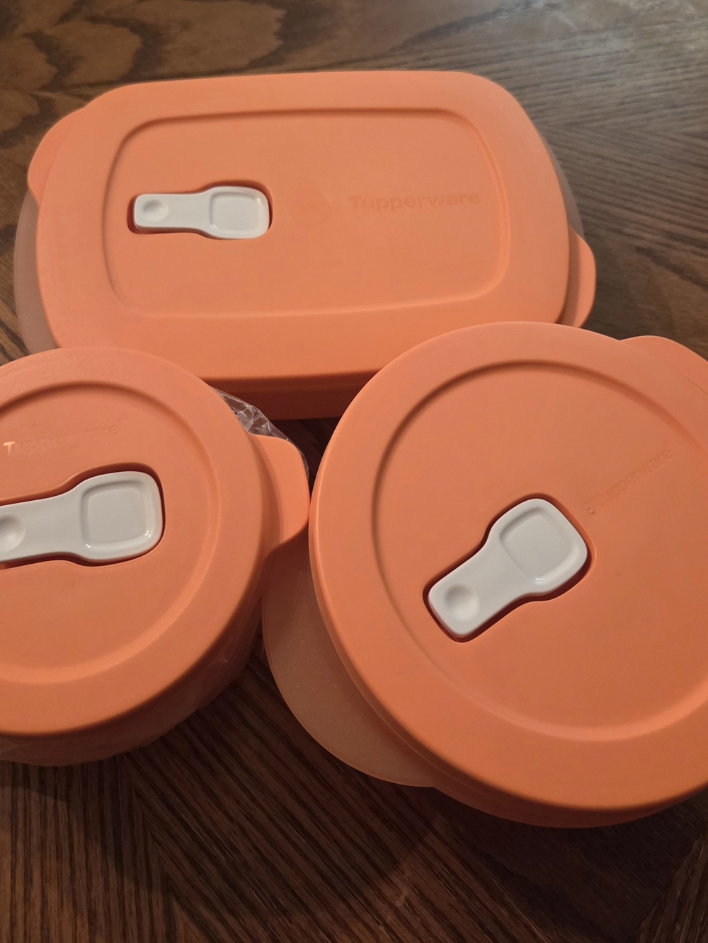 TUPPERWARE CRYSTAL WAVE TRIO NWT